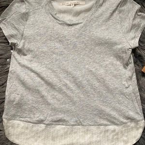 New top with sequent details in bottom and back! size XS